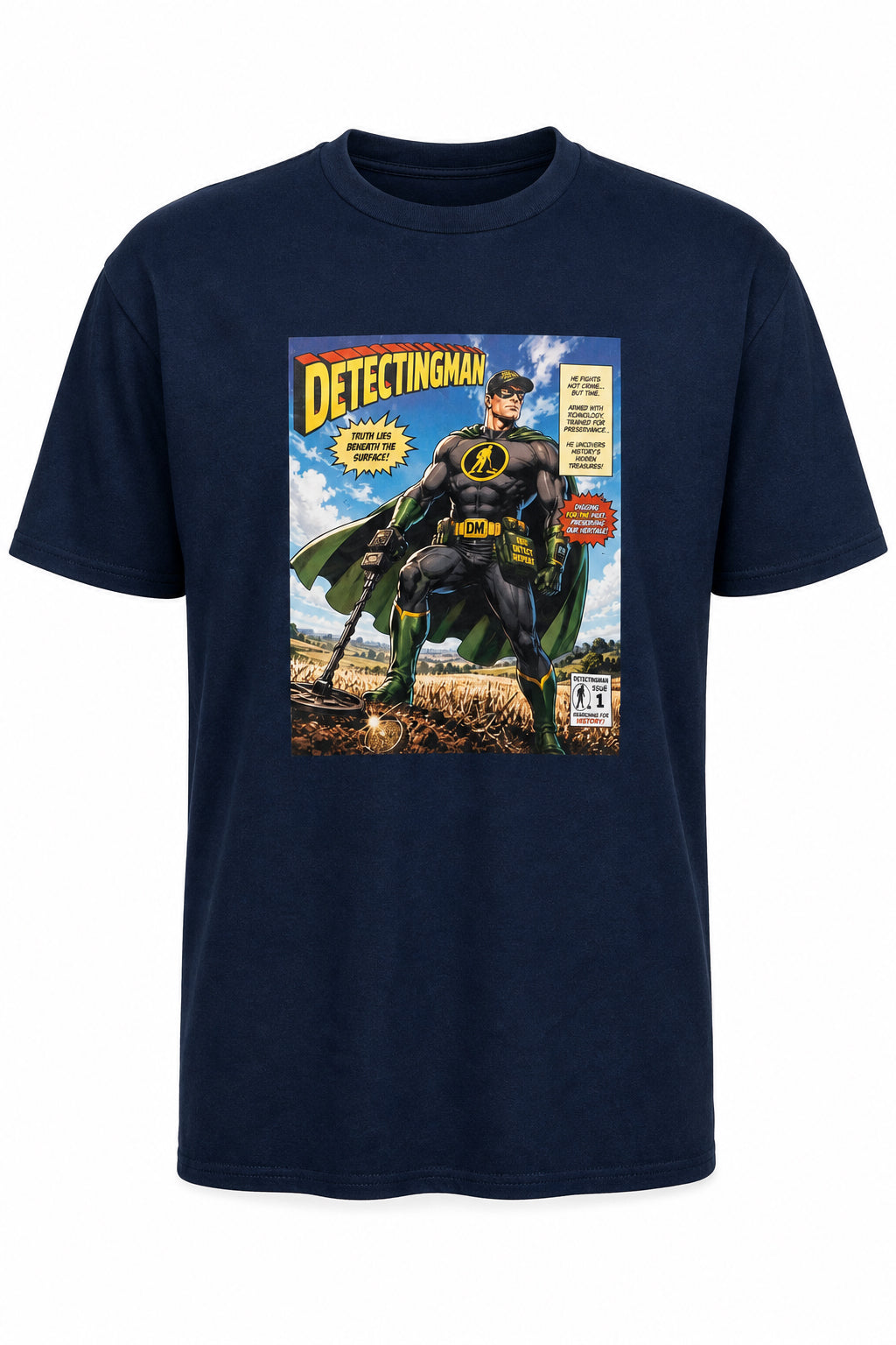 "Detectingman" Superhero Comic t-shirt
