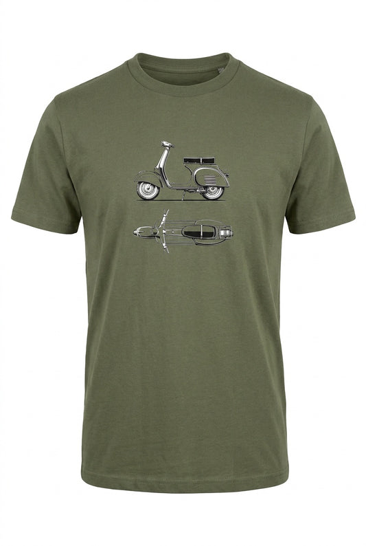 Vespa GS Scooter T-shirt