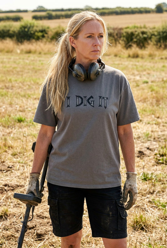 "I Dig It" Black VIKING Logo T-shirt