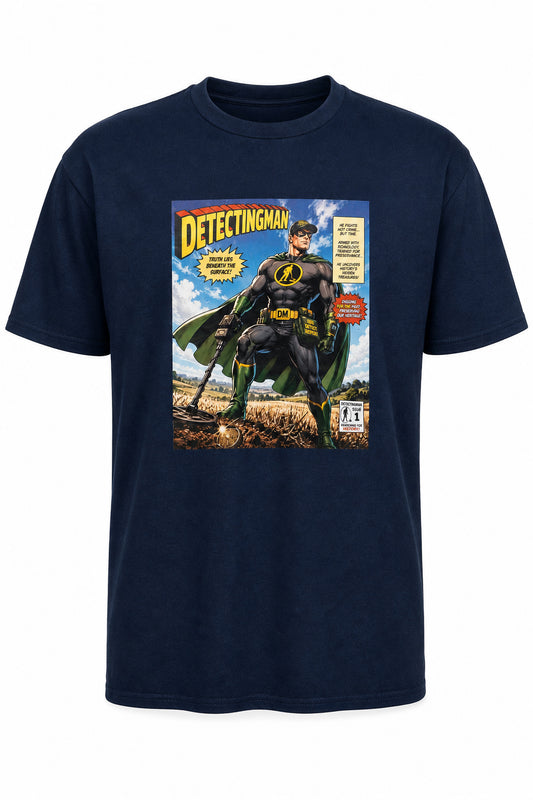 "Detectingman" Superhero Comic t-shirt