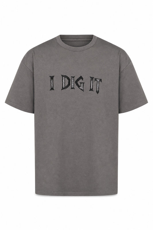 "I Dig It" Black VIKING Logo