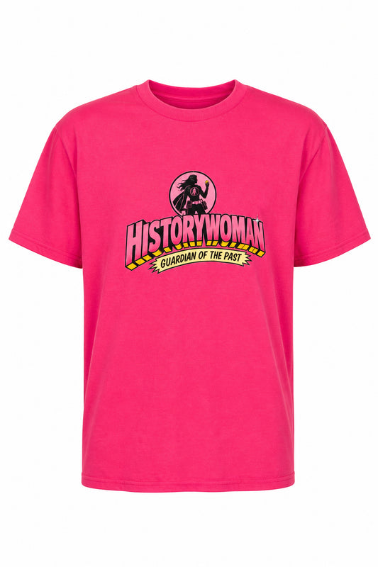 "Historywoman" Superhero Logo t-shirt