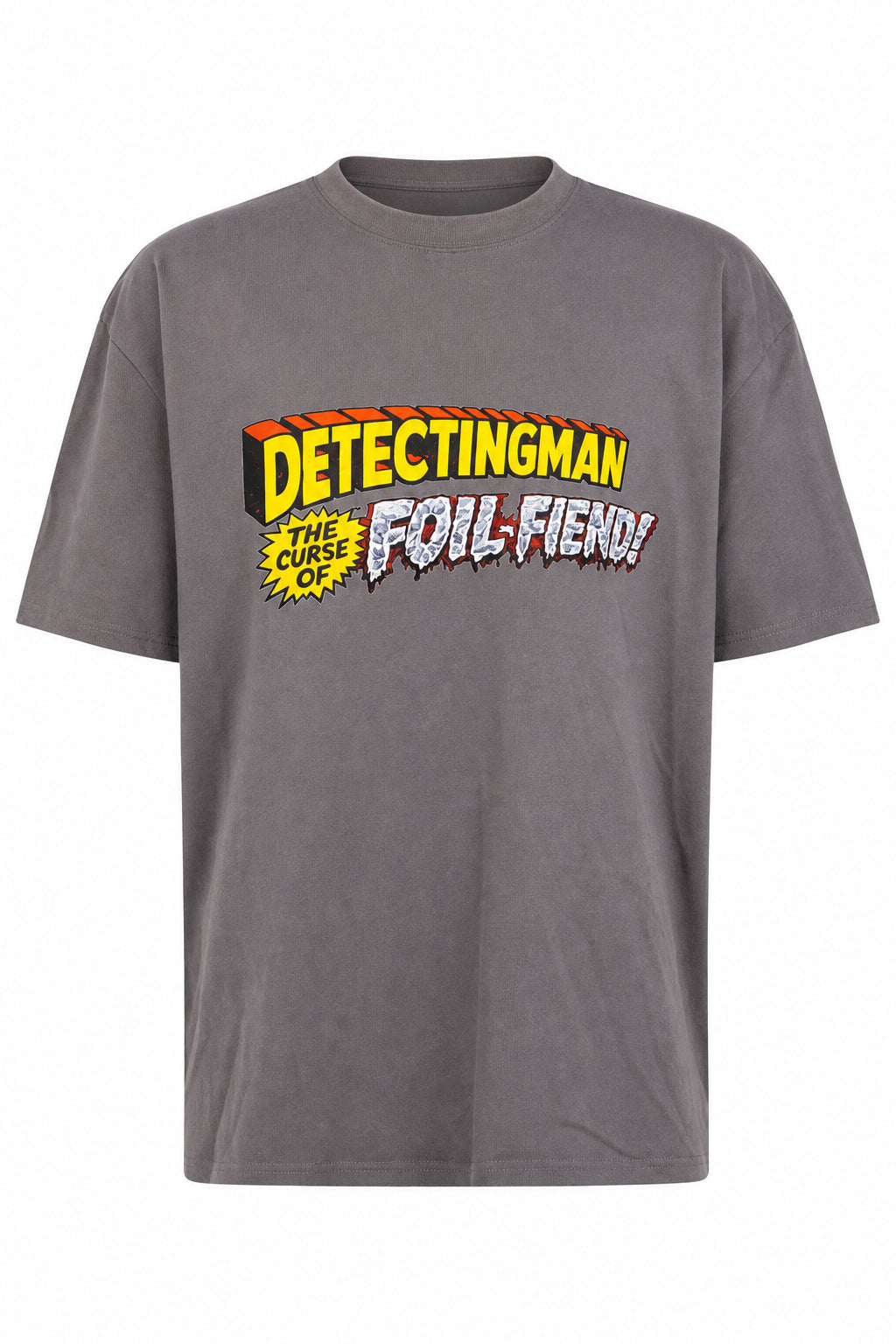 "Detectingman Vs The Foil Fiend" Superhero Logo