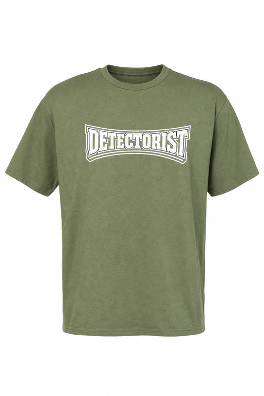 "Detectorist" White Logo